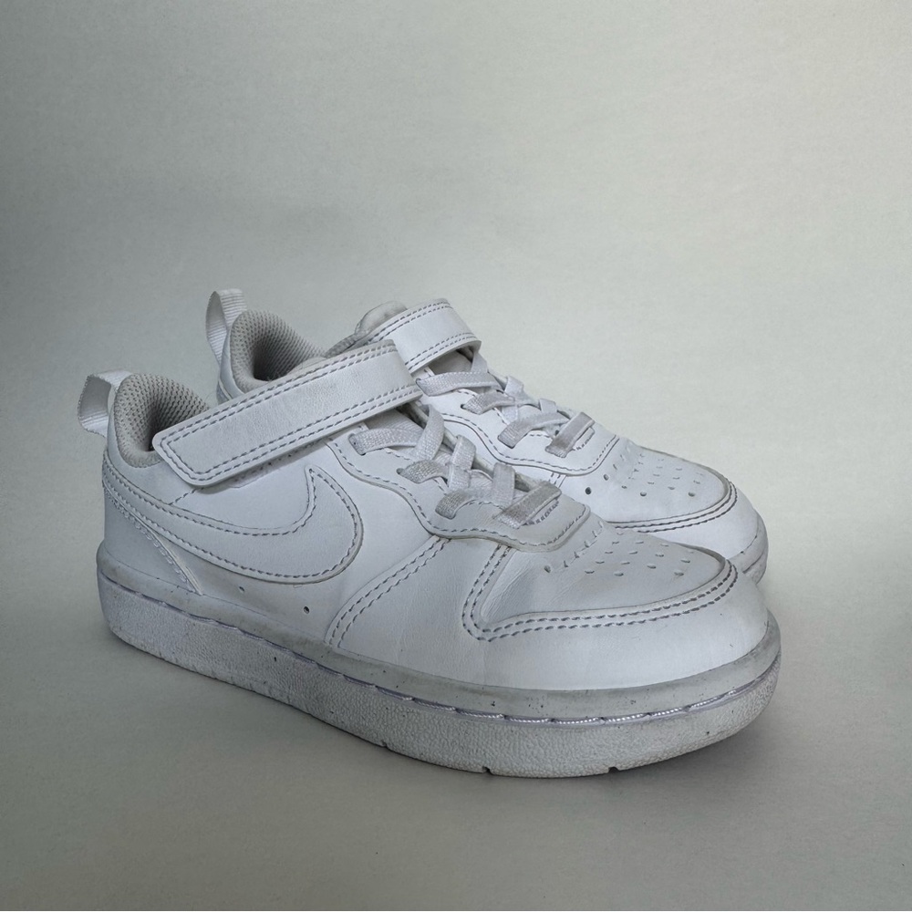 Nike Kids' White Court Borough Low Recraft - Size 11